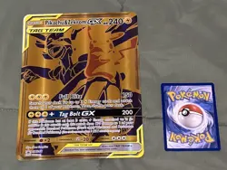 Pikachu & Zekrom GX SM248 NM Full Art Promo Pokemon Card Jumbo MINT - Image 1