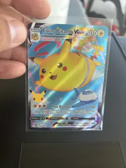 Flying Pikachu VMAX 007/025 Celebrations Ultra Rare Holo Pokemon TCG Card NM - Image 3