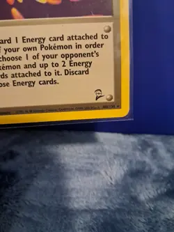 TRAINER - Super Energy Removal (108/130) ~ NM [Base Set 2] Vintage Pokemon Card - Image 3