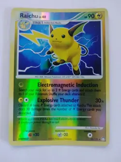 Pokemon Card - Raichu - Mysterious Treasures - 15/123 - Reverse holo - Mp - Image 1