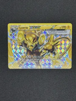 Luxray Break 47/122 Holo Pokemon TCG Card Lightly Played LP - Image 3