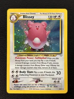 Blissey 2/64 Neo Revelation - Pokemon Revelations Lot Of 10 Cards - Image 1