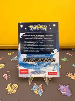 Shiny Miraidon/Koraidon GameStop Pokemon Promo Card, Unused Code (2 available) - Image 2