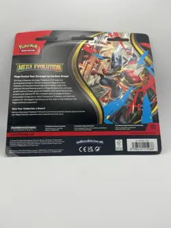 Pokemon Trading Card Game: Mega Evolution Three-Booster Blister-Golduck - Image 2