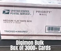 3000+ Digimon Card Game Bulk Lot Mostly C/U FREE SHIP *EX8, EX9, BT22, & EX10* - Image 1