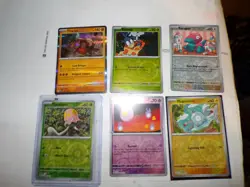 Lot of 6 Pokemon Modern Reverse Holo/ Holo Cards - Image 1