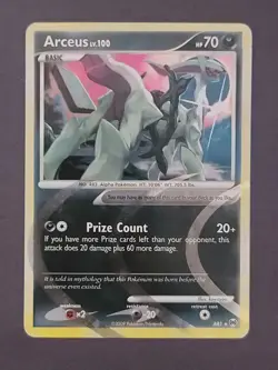 Arceus (AR1) Holo Rare - 2009 Pokemon Card - TCG - MP - Image 3