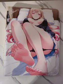 Anime Waifu Trading Card 9-Pocket 3-Ring Zipper Binder - Kitagawa Marin - Image 1