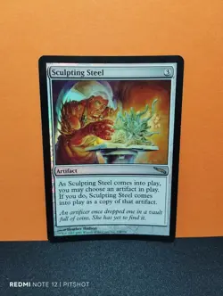 FOIL Sculpting Steel / Formbarer Stahl - MTG Magic - Image 1