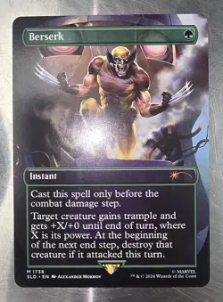 MTG - SLD Marvel - Berserk #1738 - Regular Near Mint - Image 1