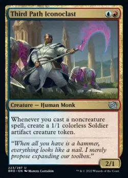 1x THIRD PATH ICONOCLAST - Brother's War - MTG - Magic the Gathering - Image 1