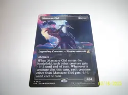 Massacre Girl Borderless Anime Ravnica Remastered x1 NM/LP - Image 1
