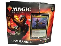 Arm For Battle Commander Deck 2020 Commander Legends SEALED & NEW - MTG - Image 1