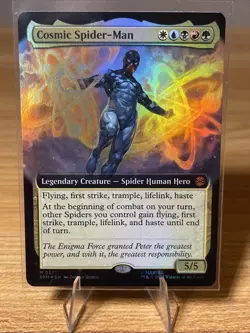 Cosmic Spider-Man (Extended Art) Marvel's Spider-Man Foil - Image 1