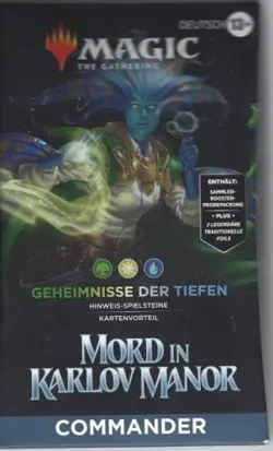 Magic the Gathering Mord in Karlov Manor Commander Decks - Geheimnisse... - Neu - Image 1