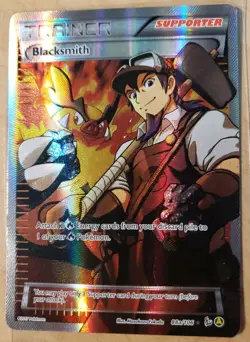 2017 Pokemon Alternate Art Promo Blacksmith #88a/106 Light Play See Pictures - Image 2