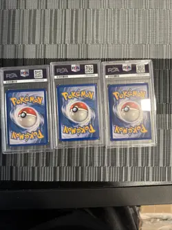 Three Graded Pokemon Cards: Lugia #14, Dragonite EX #91, Rockets Moltres EX #100 - Image 2