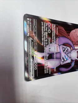 Pokemon Mewtwo EX TCG Team Rockets 213/182 Full Art Destined Rivals English - Image 3