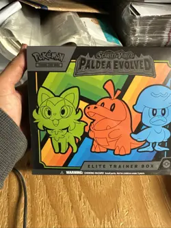 Nintendo Pokemon TCG Scarlet & Violet - Paldea Evolved Elite Trainer Box - 9 Pks 820650853661 - Image 1