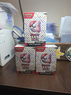 Pokemon TCG Scarlet & Violet 151 Booster Bundle Factory Brand New Sealed X3 - Image 1
