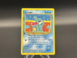 Totodile - 1st Edition - 85/105 Neo Destiny - Pokemon TCG - 2002 - Image 1