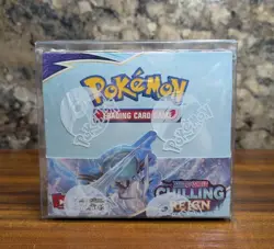 GENUINE Pokemon TCG Sword & Shield Chilling Reign Booster Box Factory Sealed - Image 1