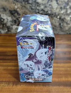 GENUINE Pokemon TCG Sword & Shield Chilling Reign Booster Box Factory Sealed - Image 3