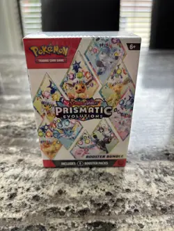 Pokemon TCG Prismatic Evolutions Booster Bundle (6 Packs) Brand New Sealed - Image 1