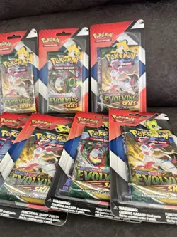 Pokemon TCG Evolving Skies 2-Pack Pin Blister - Image 3