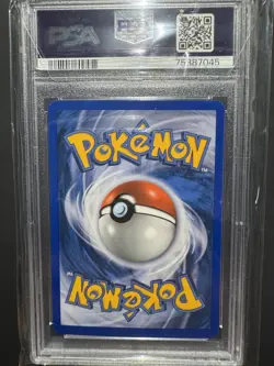 2006 POKEMON SWIRL GENGAR EX REVERSE HOLO RARE STAMPED LEGEND MAKER #5 PSA 8 - Image 3