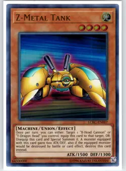 Z-Metal Tank Ultra Rare Unlimited LCKC-EN007 NM - Image 1
