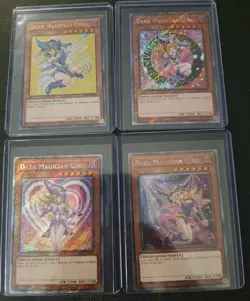 8 Dark Magician Girl Set Platinum Secret Alt Art NM YuGiOh TCG - Image 2