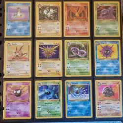 Pokemon Cards - Complete Set Fossil English EX to NM Conditions - Wotc - Image 3