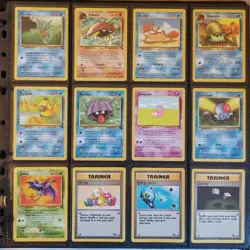 Pokemon Cards - Complete Set Fossil English EX to NM Conditions - Wotc - Image 5