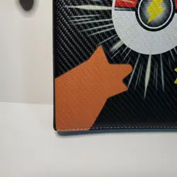 Pokemon Card PVC Binder Holder W/50 New Pocket Pages Pikachu Charmander Squirtle - Image 5