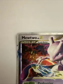 Pokemon TCG Mewtwo LV.X Black Star Promo DP28 Holo Card - Image 2