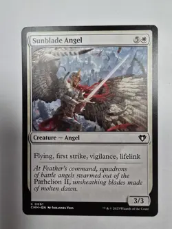 Sunblade Angel Commander Masters Regular Magic The Gathering - Image 1