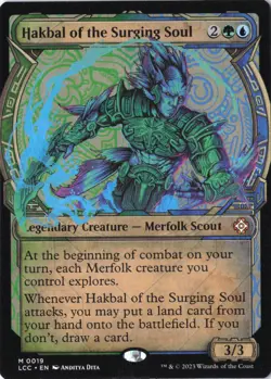 Hakbal of the Surging Soul (Showcase) M Commander: The Lost Caverns of Ixalan 19 - Image 1