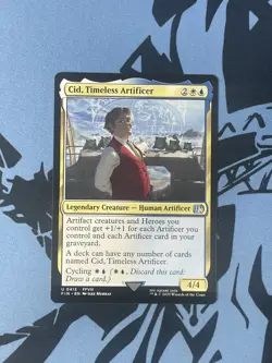 Cid, Timeless Artificer V7 - UB: Final Fantasy 413 Regular Magic: The Gathering - Image 1