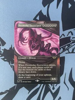 Doomsday Excruciator - Duskmourn: House Of Horror 346 Borderless Regular MTG - Image 1