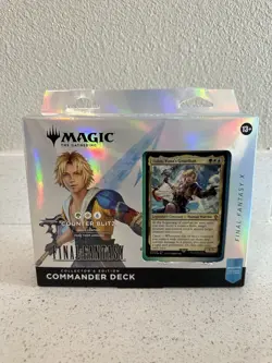 MTG Magic Final Fantasy Counter Blitz Commander Deck Collector’s Edition Tidus - Image 1