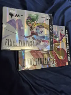 Mtg Final Fantasy Collector Booster Box And one English Omega Pack - Image 1
