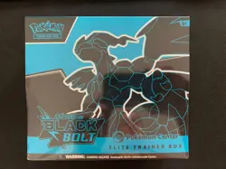 Pokemon Center TCG Black Bolt Elite Trainer Box ETB Factory Sealed - Image 1