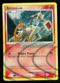 Pokemon ARCEUS AR3- Arceus - RARE HOLO - NEAR MINT - Image 1