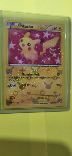 Pokemon Pikachu TCG Holo Card RC7/RC25 Legendary Treasures Radiant Collection - Image 1