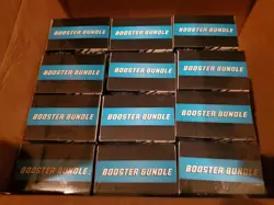 Lot of 12 Pokemon TCG Black Bolt Booster Bundles - Image 2