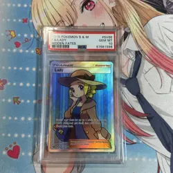 PSA 10 Pokemon Sun & Moon Hidden Fates Full Art Lady SV86/SV94 GEM MINT Graded - Image 1