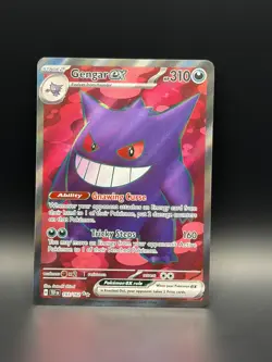 Pokemon Gengar EX Temporal Forces Ultra Rare Holo Card 193/162 Near Mint - Image 1