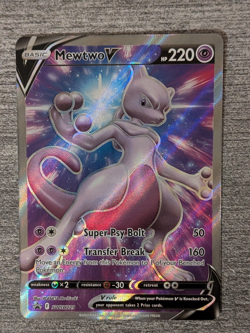Pokemon TCG Mewtwo V SWSH229 Black Star Promo Holo - OC014 - Image 1