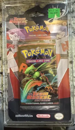 Pokemon EX Team Rocket Returns Blister Pack - Sealed 2004 WOTC Era RARE 🔥 - Image 1